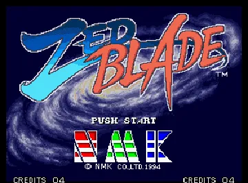 Zed Blade / Operation Ragnarok screen shot title